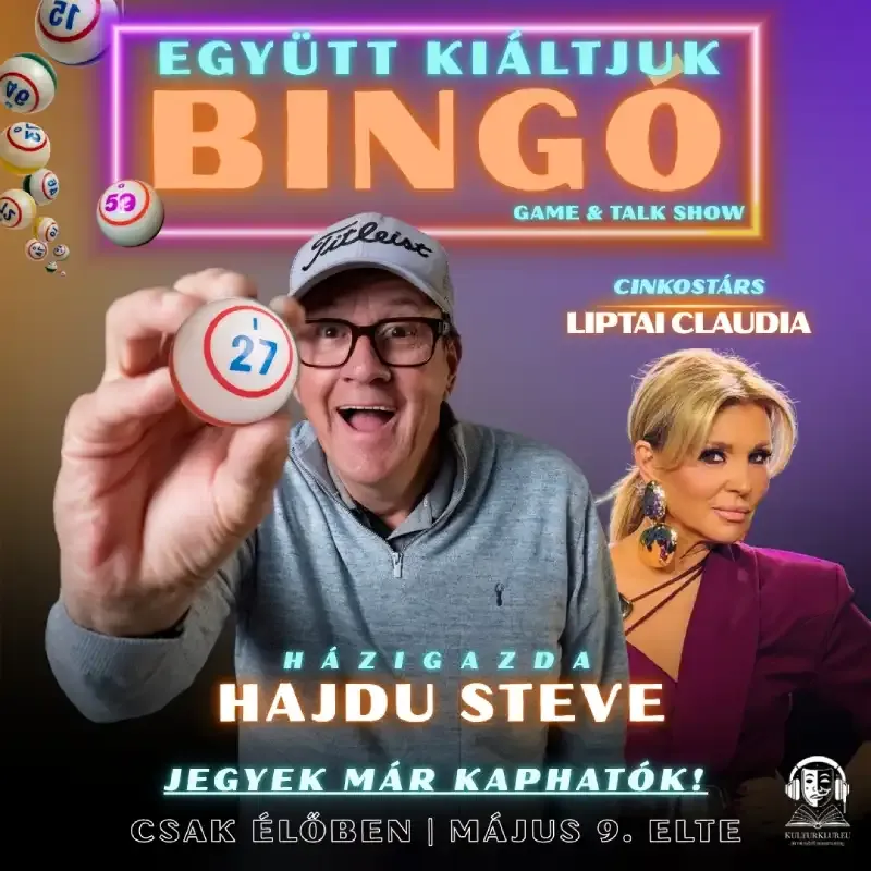 Bingó! - Vadonatúj Game & Talk Show Hajdú Steve-vel!