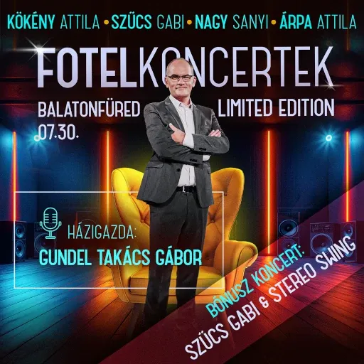 FOTELKONCERTEK - Balatonfüred Limited Edition