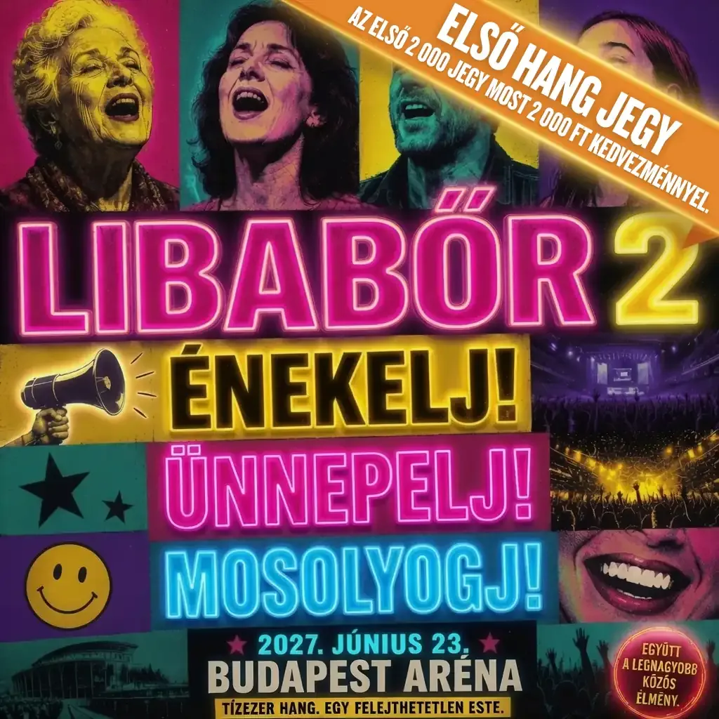 LIBABŐR 2 - énekelj • ünnepelj • mosolyogj