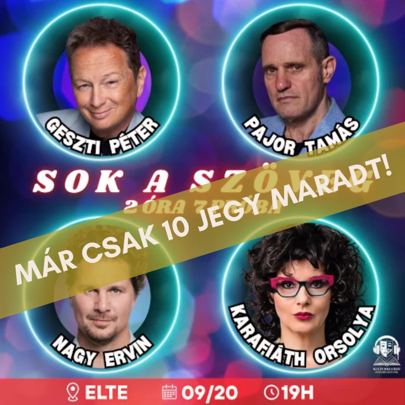 SOK A SZÖVEG! - BUDAPEST