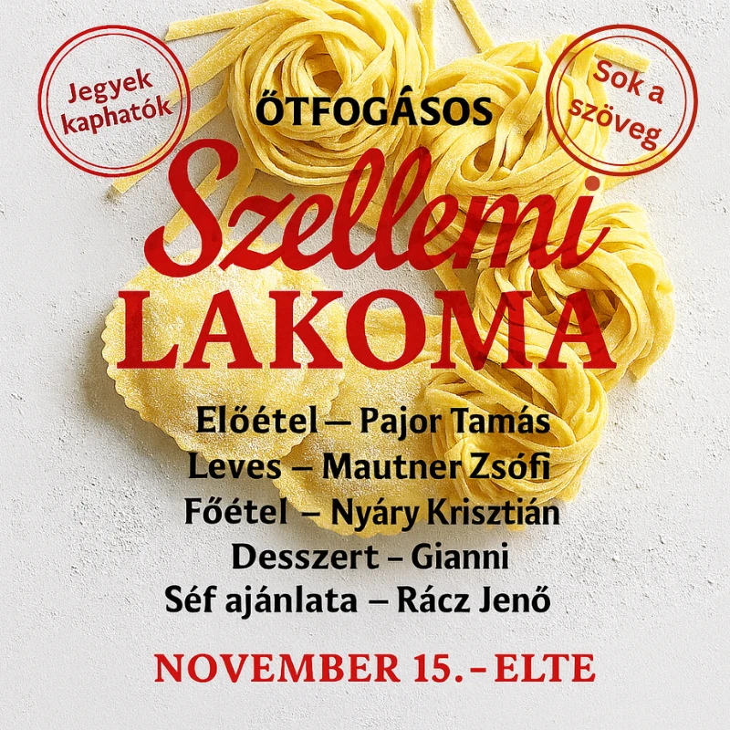 SOK A SZÖVEG! - Szellemi lakoma